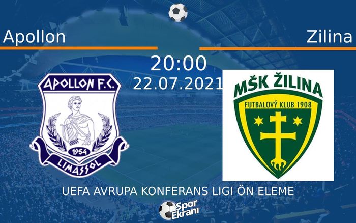 22 Temmuz 2021 Apollon vs Zilina maçı Hangi Kanalda Saat Kaçta Yayınlanacak?