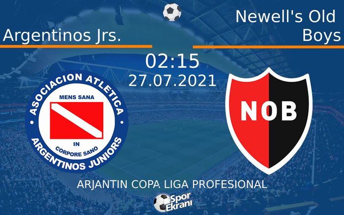 27 Temmuz 2021 Argentinos Jrs. vs Newell's Old Boys maçı Hangi Kanalda Saat Kaçta Yayınlanacak? 27 Temmuz 2021 Argentinos Jrs. vs Newell's Old Boys maçı Hangi Kanalda Saat Kaçta Yayınlanacak?