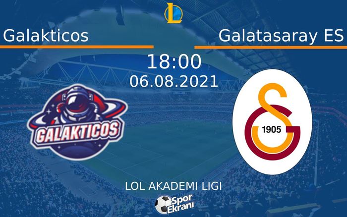 06 Ağustos 2021 Galakticos vs Galatasaray ES maçı Hangi Kanalda Saat Kaçta Yayınlanacak? 06 Ağustos 2021 Galakticos vs Galatasaray ES maçı Hangi Kanalda Saat Kaçta Yayınlanacak?
