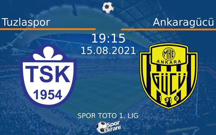 15 Ağustos 2021 Tuzlaspor vs Ankaragücü maçı Hangi Kanalda Saat Kaçta Yayınlanacak? 15 Ağustos 2021 Tuzlaspor vs Ankaragücü maçı Hangi Kanalda Saat Kaçta Yayınlanacak?