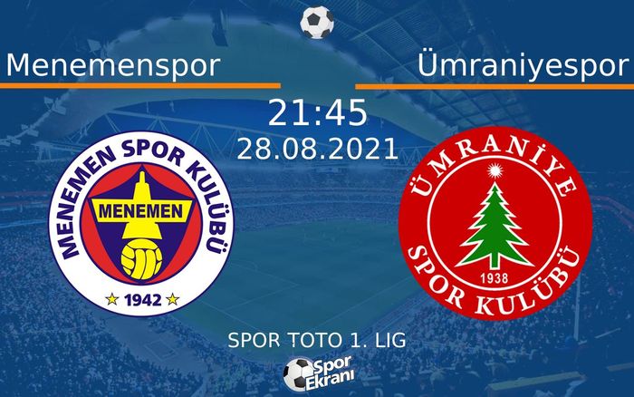 28 Ağustos 2021 Menemenspor vs Ümraniyespor maçı Hangi Kanalda Saat Kaçta Yayınlanacak? 28 Ağustos 2021 Menemenspor vs Ümraniyespor maçı Hangi Kanalda Saat Kaçta Yayınlanacak?