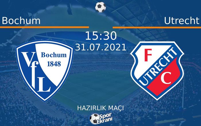 31 Temmuz 2021 Bochum vs Utrecht maçı Hangi Kanalda Saat Kaçta Yayınlanacak? 31 Temmuz 2021 Bochum vs Utrecht maçı Hangi Kanalda Saat Kaçta Yayınlanacak?