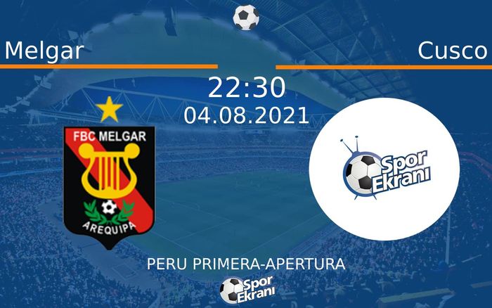 04 Ağustos 2021 Melgar vs Cusco maçı Hangi Kanalda Saat Kaçta Yayınlanacak? 04 Ağustos 2021 Melgar vs Cusco maçı Hangi Kanalda Saat Kaçta Yayınlanacak?