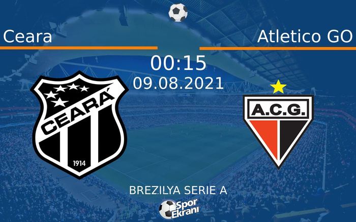 09 Ağustos 2021 Ceara vs Atletico GO maçı Hangi Kanalda Saat Kaçta Yayınlanacak? 09 Ağustos 2021 Ceara vs Atletico GO maçı Hangi Kanalda Saat Kaçta Yayınlanacak?