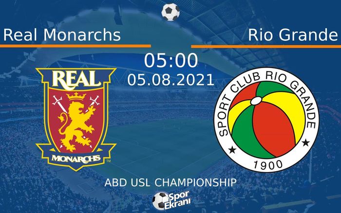 05 Ağustos 2021 Real Monarchs vs Rio Grande maçı Hangi Kanalda Saat Kaçta Yayınlanacak? 05 Ağustos 2021 Real Monarchs vs Rio Grande maçı Hangi Kanalda Saat Kaçta Yayınlanacak?