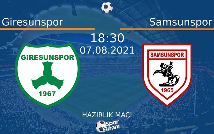 07 Ağustos 2021 Giresunspor vs Samsunspor maçı Hangi Kanalda Saat Kaçta Yayınlanacak? 07 Ağustos 2021 Giresunspor vs Samsunspor maçı Hangi Kanalda Saat Kaçta Yayınlanacak?