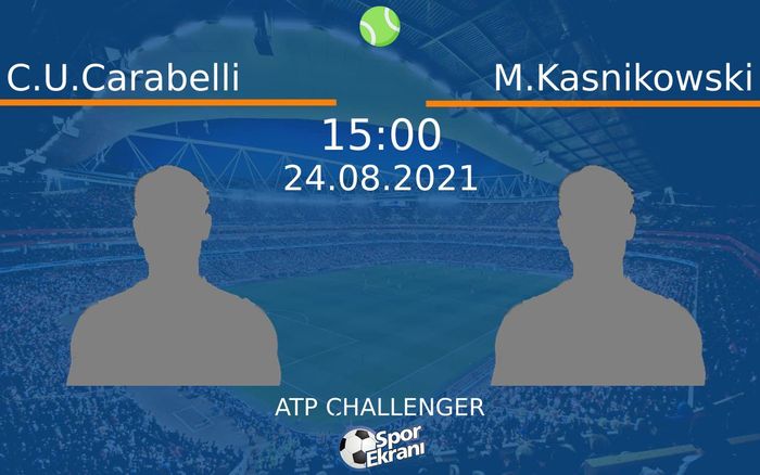 24 Ağustos 2021 C.U.Carabelli vs M.Kasnikowski maçı Hangi Kanalda Saat Kaçta Yayınlanacak? 24 Ağustos 2021 C.U.Carabelli vs M.Kasnikowski maçı Hangi Kanalda Saat Kaçta Yayınlanacak?
