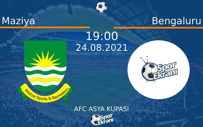 24 Ağustos 2021 Maziya vs Bengaluru maçı Hangi Kanalda Saat Kaçta Yayınlanacak? 24 Ağustos 2021 Maziya vs Bengaluru maçı Hangi Kanalda Saat Kaçta Yayınlanacak?