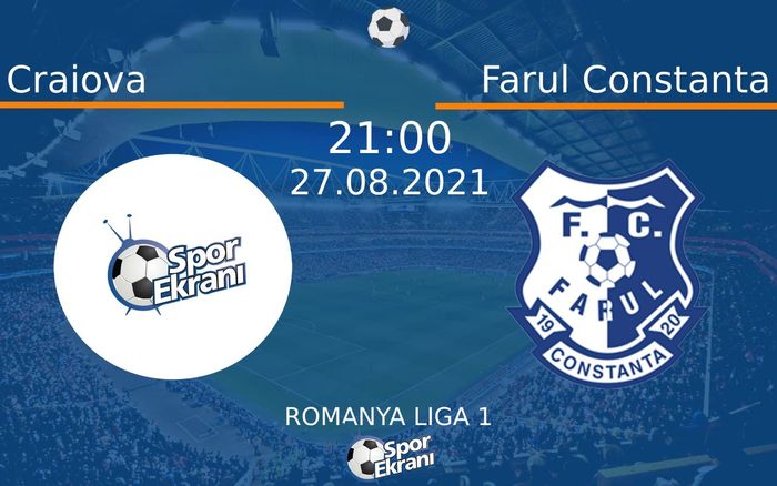 27 Ağustos 2021 Craiova vs Farul Constanta maçı Hangi Kanalda Saat Kaçta Yayınlanacak? 27 Ağustos 2021 Craiova vs Farul Constanta maçı Hangi Kanalda Saat Kaçta Yayınlanacak?