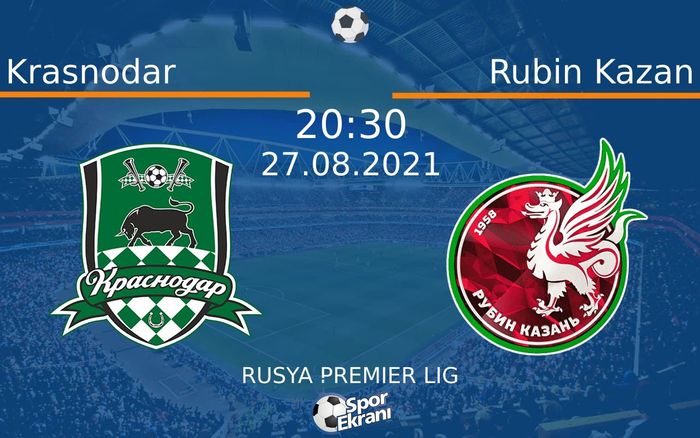 27 Ağustos 2021 Krasnodar vs Rubin Kazan maçı Hangi Kanalda Saat Kaçta Yayınlanacak? 27 Ağustos 2021 Krasnodar vs Rubin Kazan maçı Hangi Kanalda Saat Kaçta Yayınlanacak?