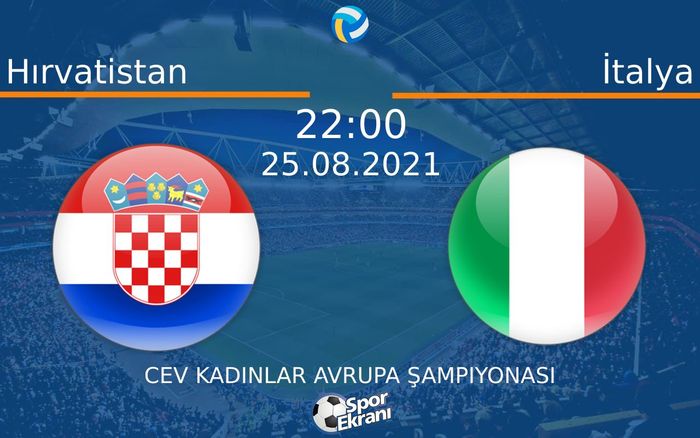 25 Ağustos 2021 Hırvatistan vs İtalya maçı Hangi Kanalda Saat Kaçta Yayınlanacak? 25 Ağustos 2021 Hırvatistan vs İtalya maçı Hangi Kanalda Saat Kaçta Yayınlanacak?