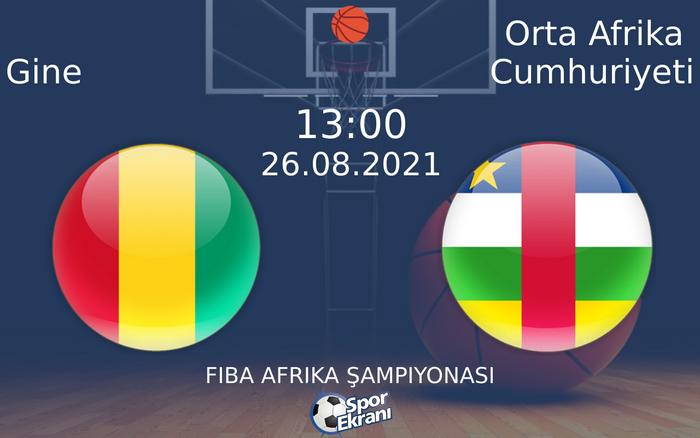 26 Ağustos 2021 Gine vs Orta Afrika Cumhuriyeti maçı Hangi Kanalda Saat Kaçta Yayınlanacak? 26 Ağustos 2021 Gine vs Orta Afrika Cumhuriyeti maçı Hangi Kanalda Saat Kaçta Yayınlanacak?