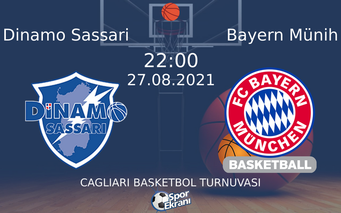 27 Ağustos 2021 Dinamo Sassari vs Bayern Münih maçı Hangi Kanalda Saat Kaçta Yayınlanacak? 27 Ağustos 2021 Dinamo Sassari vs Bayern Münih maçı Hangi Kanalda Saat Kaçta Yayınlanacak?
