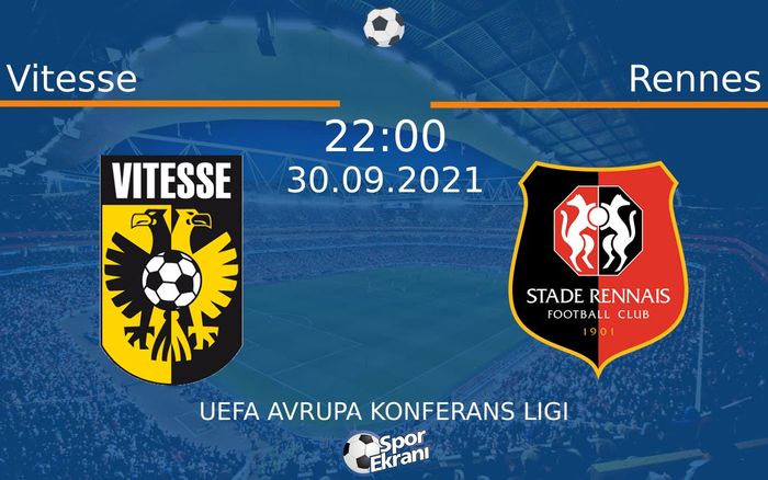 30 Eylül 2021 Vitesse vs Rennes maçı Hangi Kanalda Saat Kaçta Yayınlanacak? 30 Eylül 2021 Vitesse vs Rennes maçı Hangi Kanalda Saat Kaçta Yayınlanacak?