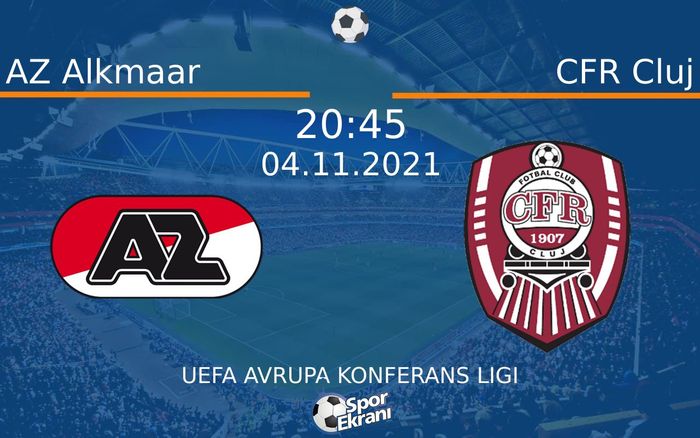 04 Kasım 2021 AZ Alkmaar vs CFR Cluj maçı Hangi Kanalda Saat Kaçta Yayınlanacak? 04 Kasım 2021 AZ Alkmaar vs CFR Cluj maçı Hangi Kanalda Saat Kaçta Yayınlanacak?