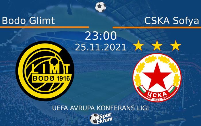 25 Kasım 2021 Bodo Glimt vs CSKA Sofya maçı Hangi Kanalda Saat Kaçta Yayınlanacak? 25 Kasım 2021 Bodo Glimt vs CSKA Sofya maçı Hangi Kanalda Saat Kaçta Yayınlanacak?