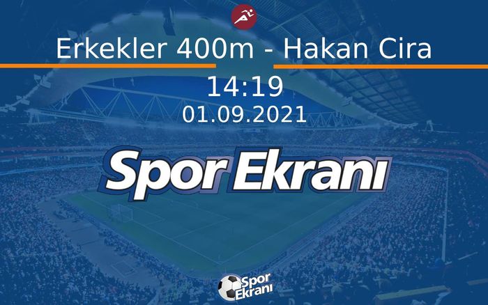 01 Eylül 2021 2020 Tokyo Paralimpik Olimpiyatlari - Erkekler 400m - Hakan Cira Hangi Kanalda Saat Kaçta Yayınlanacak? 01 Eylül 2021 2020 Tokyo Paralimpik Olimpiyatlari - Erkekler 400m - Hakan Cira Hangi Kanalda Saat Kaçta Yayınlanacak?
