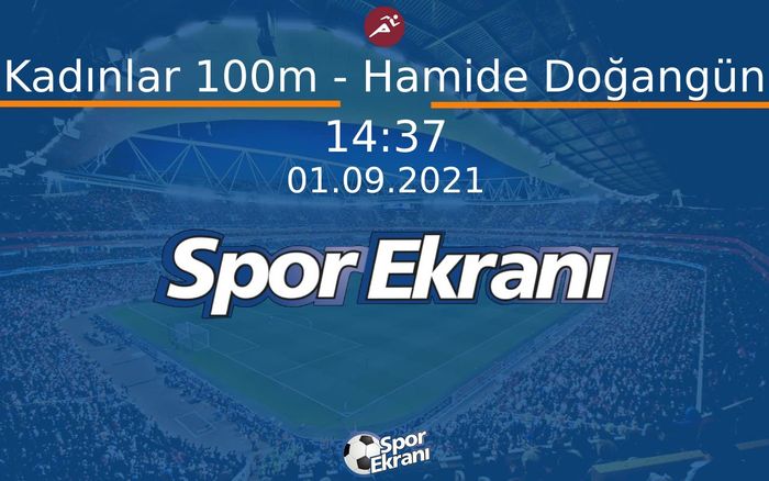 01 Eylül 2021 2020 Tokyo Paralimpik Olimpiyatlari - Kadınlar 100m - Hamide Doğangün Hangi Kanalda Saat Kaçta Yayınlanacak? 01 Eylül 2021 2020 Tokyo Paralimpik Olimpiyatlari - Kadınlar 100m - Hamide Doğangün Hangi Kanalda Saat Kaçta Yayınlanacak?