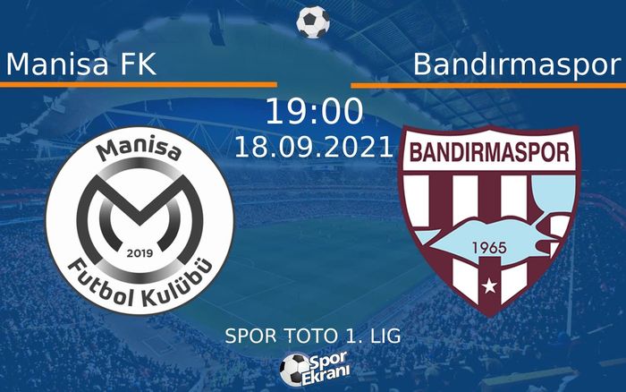 18 Eylül 2021 Manisa FK vs Bandırmaspor maçı Hangi Kanalda Saat Kaçta Yayınlanacak? 18 Eylül 2021 Manisa FK vs Bandırmaspor maçı Hangi Kanalda Saat Kaçta Yayınlanacak?