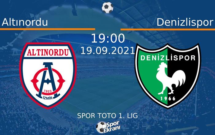 19 Eylül 2021 Altınordu vs Denizlispor maçı Hangi Kanalda Saat Kaçta Yayınlanacak? 19 Eylül 2021 Altınordu vs Denizlispor maçı Hangi Kanalda Saat Kaçta Yayınlanacak?