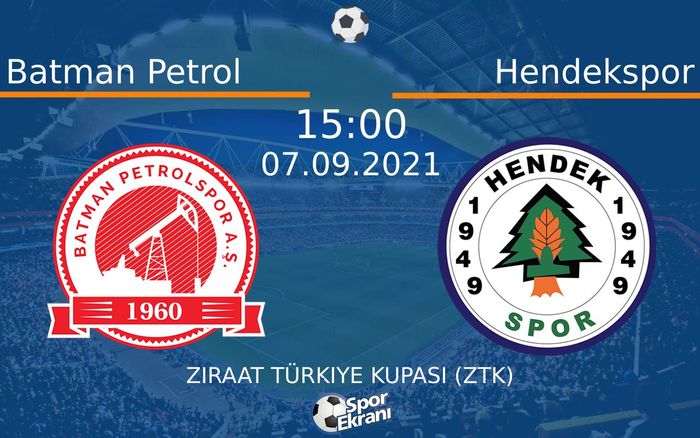 07 Eylül 2021 Batman Petrol vs Hendekspor maçı Hangi Kanalda Saat Kaçta Yayınlanacak? 07 Eylül 2021 Batman Petrol vs Hendekspor maçı Hangi Kanalda Saat Kaçta Yayınlanacak?