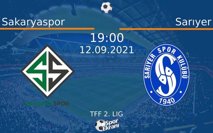 12 Eylül 2021 Sakaryaspor vs Sarıyer maçı Hangi Kanalda Saat Kaçta Yayınlanacak? 12 Eylül 2021 Sakaryaspor vs Sarıyer maçı Hangi Kanalda Saat Kaçta Yayınlanacak?