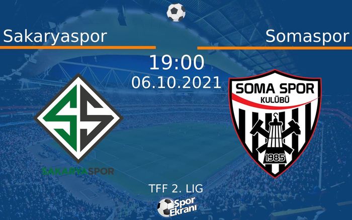06 Ekim 2021 Sakaryaspor vs Somaspor maçı Hangi Kanalda Saat Kaçta Yayınlanacak? 06 Ekim 2021 Sakaryaspor vs Somaspor maçı Hangi Kanalda Saat Kaçta Yayınlanacak?