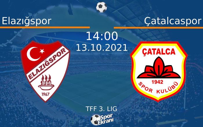13 Ekim 2021 Elazığspor vs Çatalcaspor maçı Hangi Kanalda Saat Kaçta Yayınlanacak? 13 Ekim 2021 Elazığspor vs Çatalcaspor maçı Hangi Kanalda Saat Kaçta Yayınlanacak?