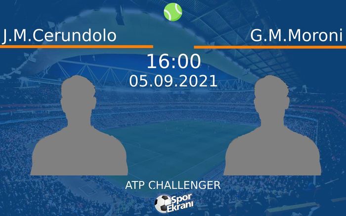 05 Eylül 2021 J.M.Cerundolo vs G.M.Moroni maçı Hangi Kanalda Saat Kaçta Yayınlanacak? 05 Eylül 2021 J.M.Cerundolo vs G.M.Moroni maçı Hangi Kanalda Saat Kaçta Yayınlanacak?