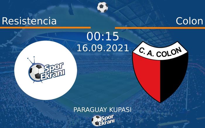 16 Eylül 2021 Resistencia vs Colon maçı Hangi Kanalda Saat Kaçta Yayınlanacak? 16 Eylül 2021 Resistencia vs Colon maçı Hangi Kanalda Saat Kaçta Yayınlanacak?