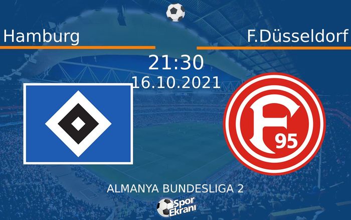 16 Ekim 2021 Hamburg vs F.Düsseldorf maçı Hangi Kanalda Saat Kaçta Yayınlanacak?