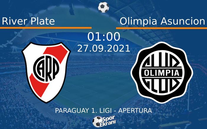 27 Eylül 2021 River Plate vs Olimpia Asuncion maçı Hangi Kanalda Saat Kaçta Yayınlanacak? 27 Eylül 2021 River Plate vs Olimpia Asuncion maçı Hangi Kanalda Saat Kaçta Yayınlanacak?