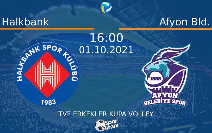 01 Ekim 2021 Halkbank vs Afyon Bld. maçı Hangi Kanalda Saat Kaçta Yayınlanacak? 01 Ekim 2021 Halkbank vs Afyon Bld. maçı Hangi Kanalda Saat Kaçta Yayınlanacak?