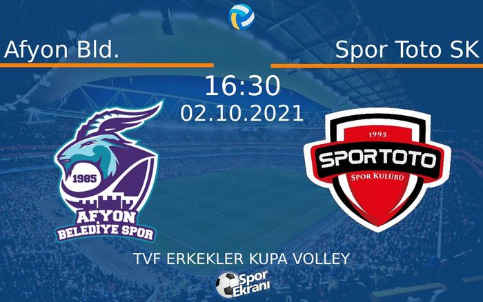 02 Ekim 2021 Afyon Bld. vs Spor Toto SK maçı Hangi Kanalda Saat Kaçta Yayınlanacak? 02 Ekim 2021 Afyon Bld. vs Spor Toto SK maçı Hangi Kanalda Saat Kaçta Yayınlanacak?