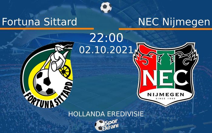 02 Ekim 2021 Fortuna Sittard vs NEC Nijmegen maçı Hangi Kanalda Saat Kaçta Yayınlanacak? 02 Ekim 2021 Fortuna Sittard vs NEC Nijmegen maçı Hangi Kanalda Saat Kaçta Yayınlanacak?
