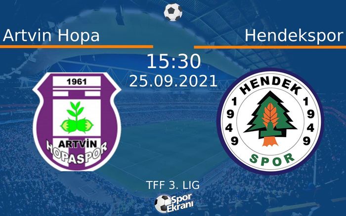 25 Eylül 2021 Artvin Hopa vs Hendekspor maçı Hangi Kanalda Saat Kaçta Yayınlanacak? 25 Eylül 2021 Artvin Hopa vs Hendekspor maçı Hangi Kanalda Saat Kaçta Yayınlanacak?