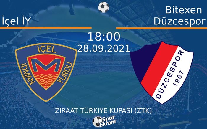 28 Eylül 2021 İçel İY vs Bitexen Düzcespor maçı Hangi Kanalda Saat Kaçta Yayınlanacak? 28 Eylül 2021 İçel İY vs Bitexen Düzcespor maçı Hangi Kanalda Saat Kaçta Yayınlanacak?
