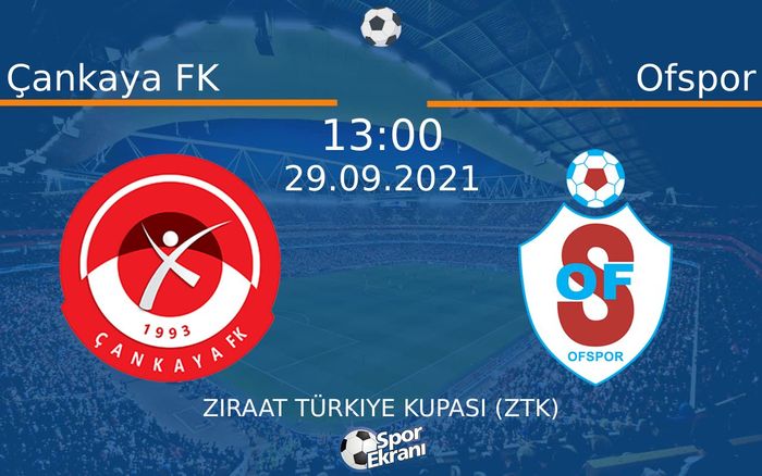 29 Eylül 2021 Çankaya FK vs Ofspor maçı Hangi Kanalda Saat Kaçta Yayınlanacak?