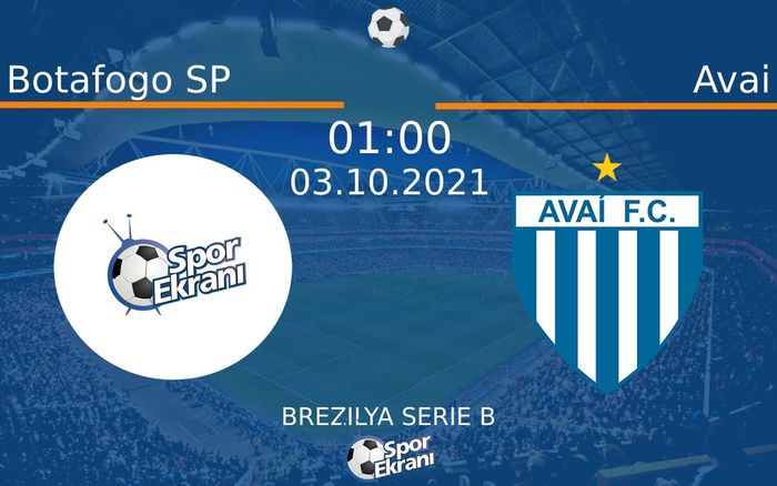 03 Ekim 2021 Botafogo SP vs Avai maçı Hangi Kanalda Saat Kaçta Yayınlanacak? 03 Ekim 2021 Botafogo SP vs Avai maçı Hangi Kanalda Saat Kaçta Yayınlanacak?