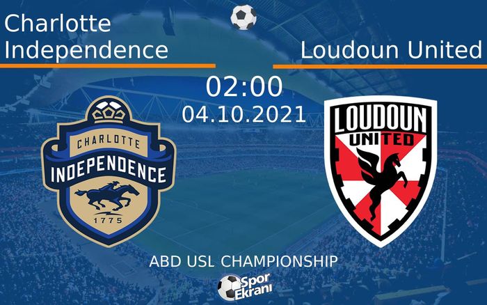 04 Ekim 2021 Charlotte Independence vs Loudoun United maçı Hangi Kanalda Saat Kaçta Yayınlanacak? 04 Ekim 2021 Charlotte Independence vs Loudoun United maçı Hangi Kanalda Saat Kaçta Yayınlanacak?