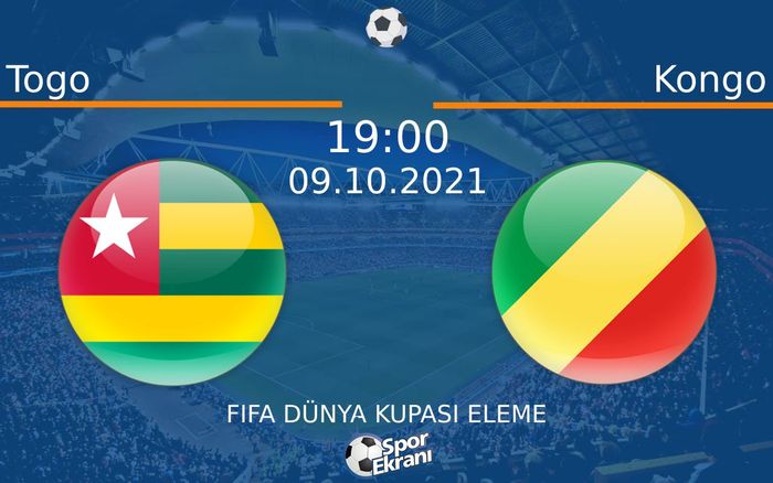 09 Ekim 2021 Togo vs Kongo maçı Hangi Kanalda Saat Kaçta Yayınlanacak? 09 Ekim 2021 Togo vs Kongo maçı Hangi Kanalda Saat Kaçta Yayınlanacak?