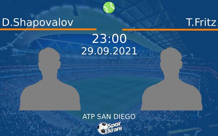 29 Eylül 2021 D.Shapovalov vs T.Fritz maçı Hangi Kanalda Saat Kaçta Yayınlanacak?