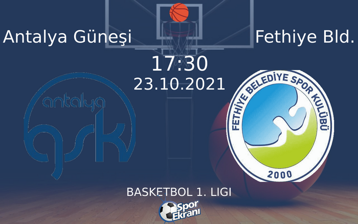 23 Ekim 2021 Antalya Güneşi vs Fethiye Bld. maçı Hangi Kanalda Saat Kaçta Yayınlanacak? 23 Ekim 2021 Antalya Güneşi vs Fethiye Bld. maçı Hangi Kanalda Saat Kaçta Yayınlanacak?