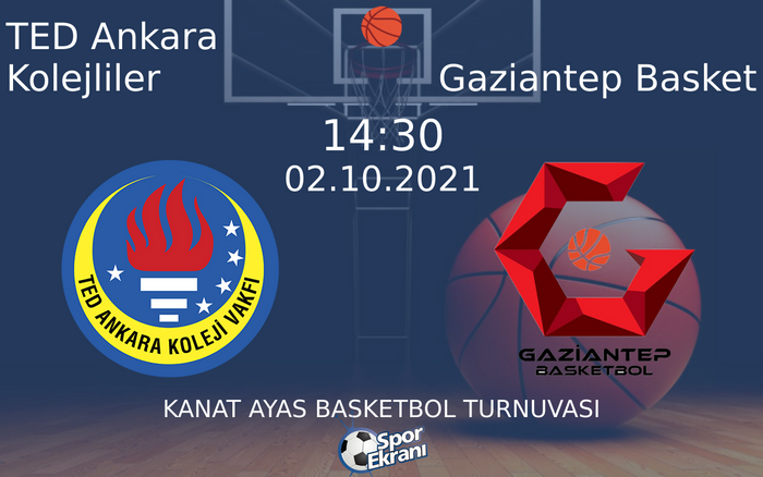 02 Ekim 2021 TED Ankara Kolejliler vs Gaziantep Basket maçı Hangi Kanalda Saat Kaçta Yayınlanacak? 02 Ekim 2021 TED Ankara Kolejliler vs Gaziantep Basket maçı Hangi Kanalda Saat Kaçta Yayınlanacak?