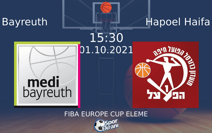 01 Ekim 2021 Bayreuth vs Hapoel Haifa maçı Hangi Kanalda Saat Kaçta Yayınlanacak? 01 Ekim 2021 Bayreuth vs Hapoel Haifa maçı Hangi Kanalda Saat Kaçta Yayınlanacak?