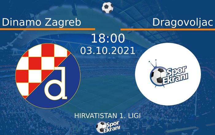 03 Ekim 2021 Dinamo Zagreb vs Dragovoljac maçı Hangi Kanalda Saat Kaçta Yayınlanacak? 03 Ekim 2021 Dinamo Zagreb vs Dragovoljac maçı Hangi Kanalda Saat Kaçta Yayınlanacak?