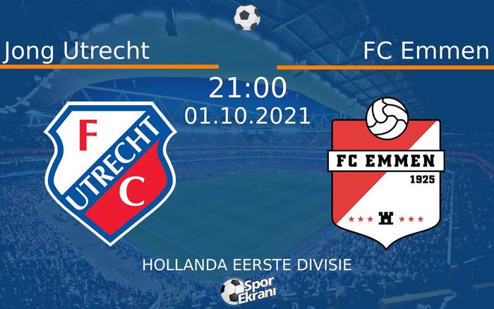 01 Ekim 2021 Jong Utrecht vs FC Emmen maçı Hangi Kanalda Saat Kaçta Yayınlanacak? 01 Ekim 2021 Jong Utrecht vs FC Emmen maçı Hangi Kanalda Saat Kaçta Yayınlanacak?