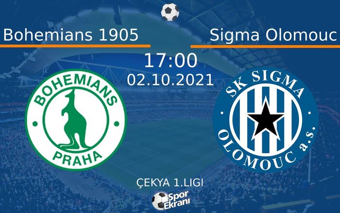 02 Ekim 2021 Bohemians 1905 vs Sigma Olomouc maçı Hangi Kanalda Saat Kaçta Yayınlanacak? 02 Ekim 2021 Bohemians 1905 vs Sigma Olomouc maçı Hangi Kanalda Saat Kaçta Yayınlanacak?