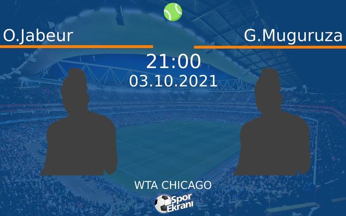 03 Ekim 2021 O.Jabeur vs G.Muguruza maçı Hangi Kanalda Saat Kaçta Yayınlanacak? 03 Ekim 2021 O.Jabeur vs G.Muguruza maçı Hangi Kanalda Saat Kaçta Yayınlanacak?