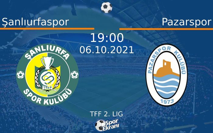 06 Ekim 2021 Şanlıurfaspor vs Pazarspor maçı Hangi Kanalda Saat Kaçta Yayınlanacak? 06 Ekim 2021 Şanlıurfaspor vs Pazarspor maçı Hangi Kanalda Saat Kaçta Yayınlanacak?